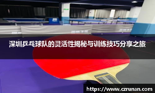深圳乒乓球队的灵活性揭秘与训练技巧分享之旅